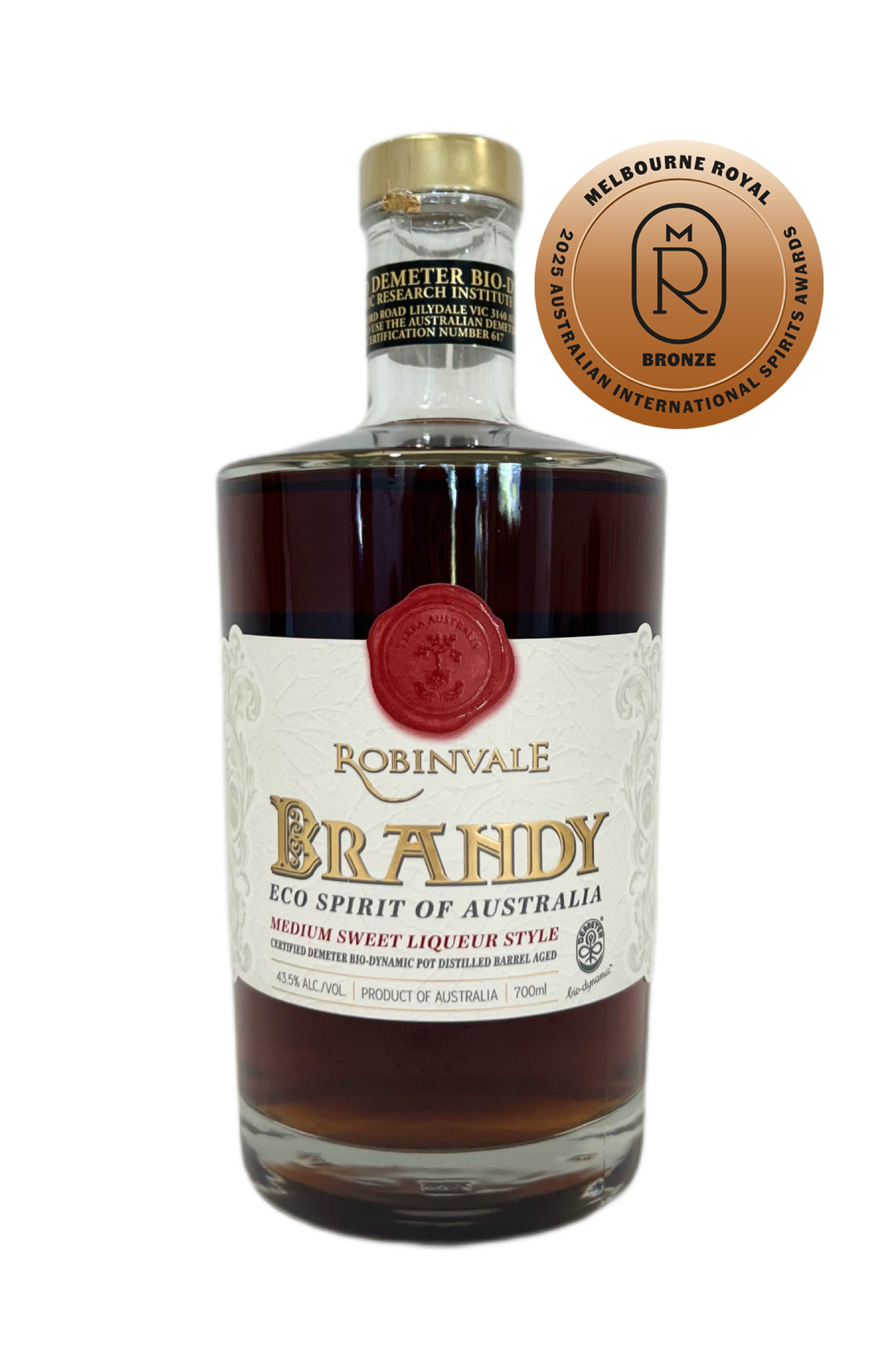 Brandy - Med Sweet - DEMETER Certified